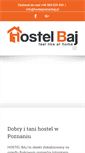 Mobile Screenshot of hostel-baj.pl